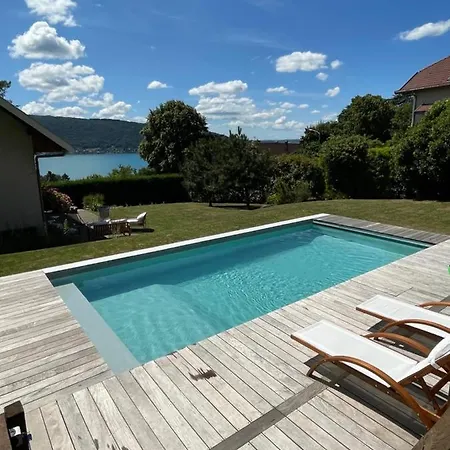 Maison Avec Piscine D'annecy - Proximite Du * Veyrier-du-Lac